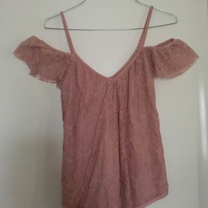 LA Hearts off-the-shoulder blouse